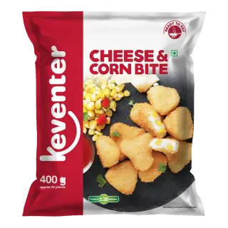 Keventer Cheese & Corn Bite - 400g