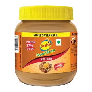 Sundrop Peanut Butter with Honey Crunchy | 300g | Pack of 1