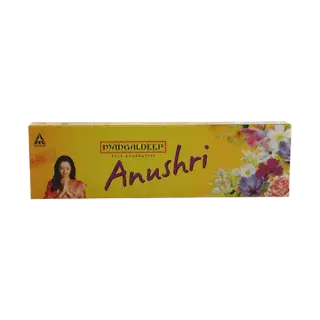 Mangaldeep Anushri Refreshing And Aromatic Agarbatti | 57 Sticks | Pack of 1