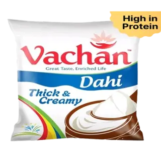Vachan Thick & Creamy Dahi Pouch - 200g
