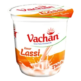 Vachan Kesar Lassi Cup - 180 ml