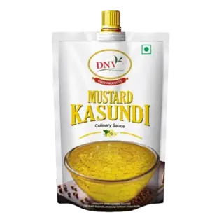 DNV Mustard Kasundi Spout Pouch | 81g | Pack of 1