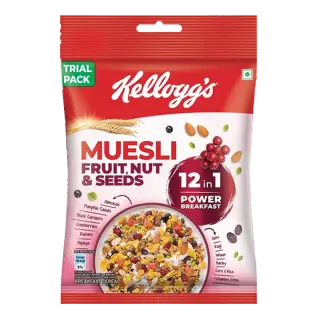 Kellogg's Muesli Fruit Nut & Seeds | 65g | Pack of 1