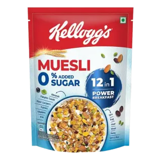 Kellogg's Muesli 0% Added Sugar | 400g | Pack of 1