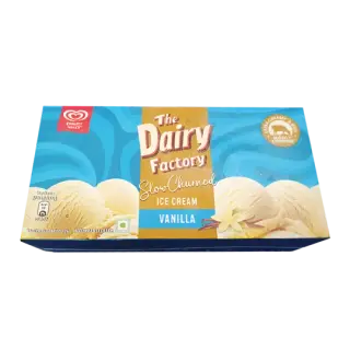 Kwality Walls The Dairy Factory Vanilla Ice Cream 700 ml