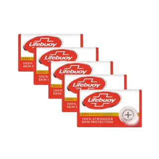 Lifebuoy Expert Defense Bathing Bar | 4 x 100g + 100g Free | Pack of 5