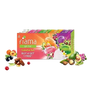 Fiama Gel Bar Celebration Pack - 125g x 5