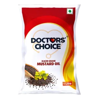 Doctors' Choice Kacchi Ghani Mustard Oil - 1L