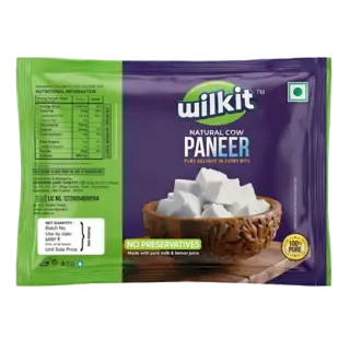 Wilkit Natural Cow Paneer - 200 g
