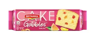 Britannia Gobbles Fruity Fun Bar Cake 50g