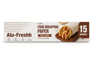Alu Fresh Plain Food Wrapping Paper | Pack of 1