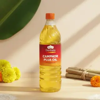 Shubhkart Darshana Camphor Pooja Oil 450ml | Pack of 1