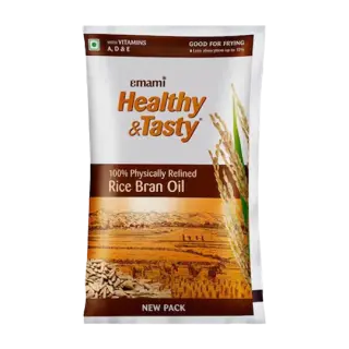 Emami Healthy And Tasty Refined Rice Bran Oil - 730g