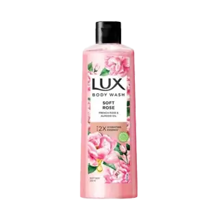 Lux Body Wash Soft Skin French Rose & Almond Oil | 240ml | Pack of 1