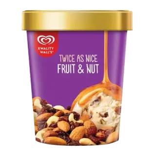 Kwality Walls Fruit & Nut Tub - 700ml