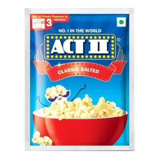 Act II Popcorn Classic Salted Instant Popcorn | 35g | Pack of 1
