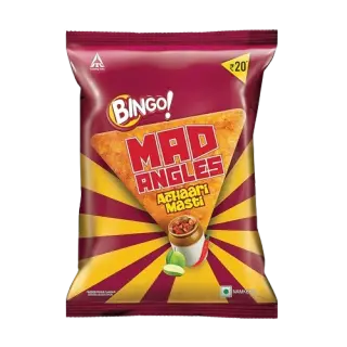 Bingo Mad Angles Achaari Masti Spicy 64-66g | Pack of 1