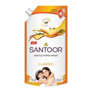 Santoor Classic Gentle Hand Wash 650ml