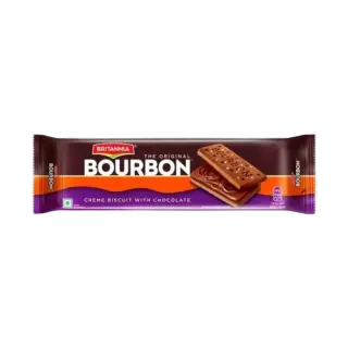 Britannia Bourbon Cream Chocolate Flavor Biscuit | 150g | Pack of 1
