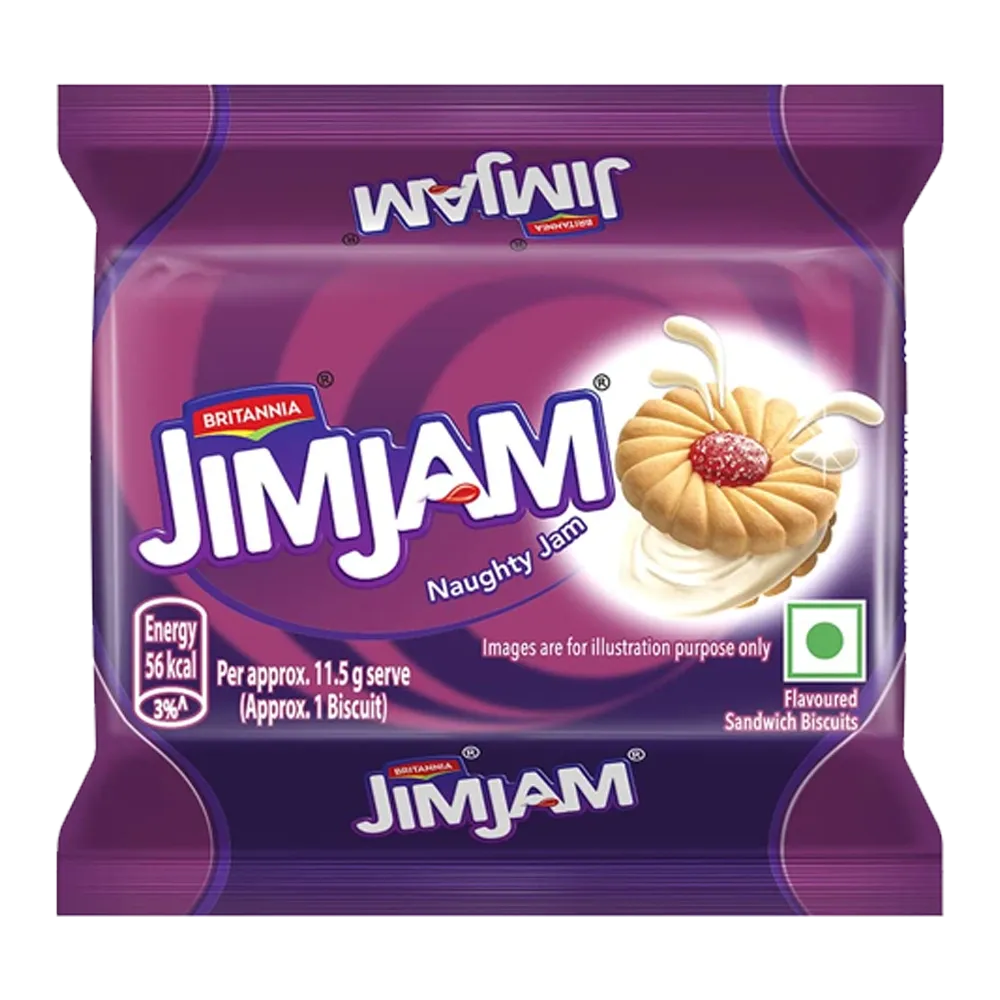 Britannia Treat Jim Jam Biscuits | 138g | Pack of 1