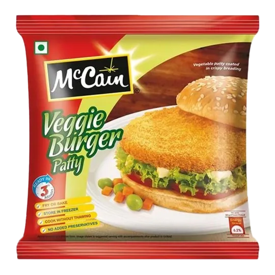 Mccain Veggie Burger Patty - 360g