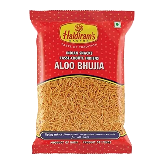 Haldirams Aloo Bhujia | 350g + 50g Free | Pack of 1