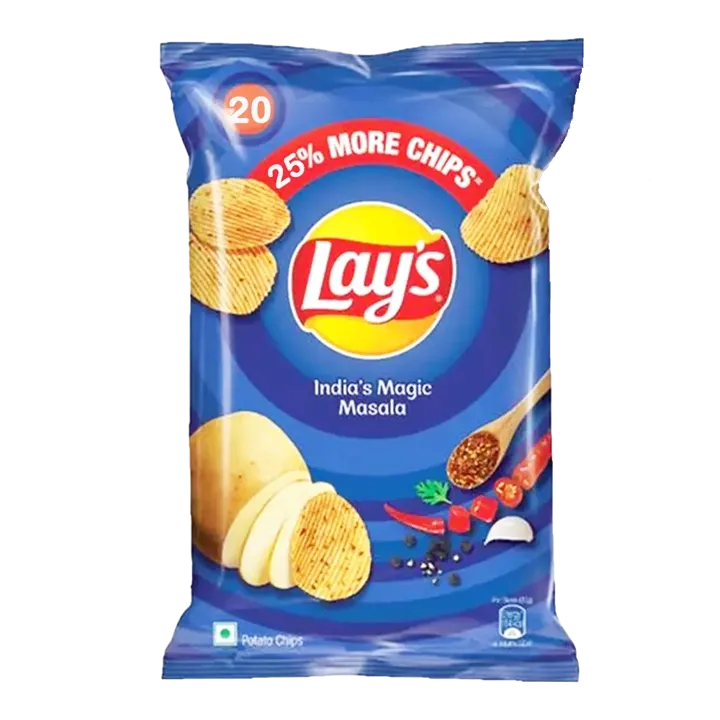 Lay's India's Magic Masala Potato Chips | 48g | Pack of 1