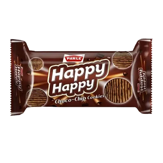 Parle Happy Happy Choco Chip Cookies | 60g | Pack of 1