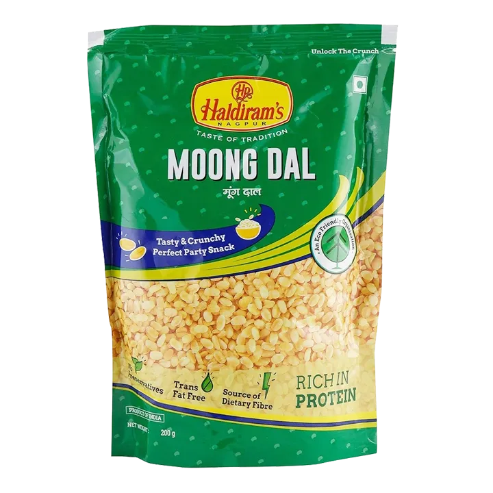 Haldirams Moong Dal Namkeen | 200g | Pack of 1
