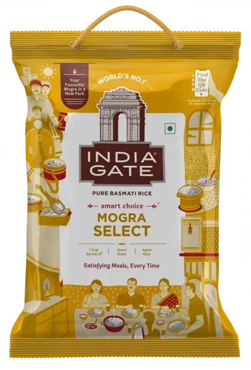 India Gate Basmati Mogra Rice 5 Kg