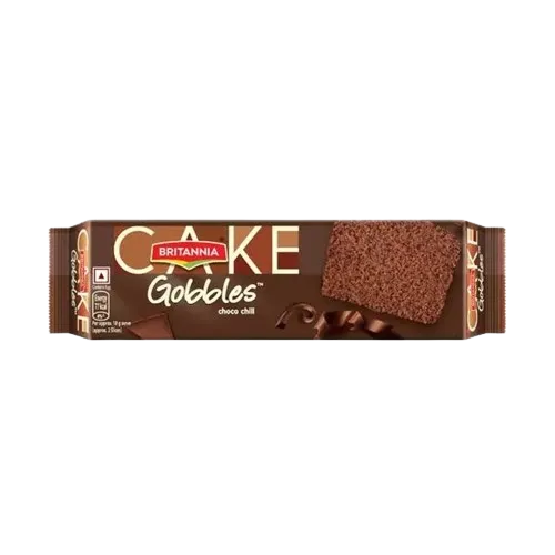 Britannia Gobbles Choco Chill Cake | 100g | Pack of 1