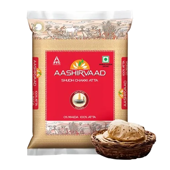 Aashirvaad Shudh Chakki Atta - 10Kg
