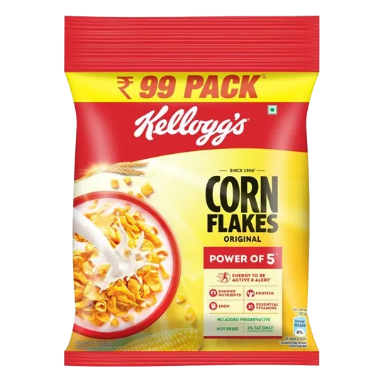 Kelloggs Corn Flakes Original Pouch | 251g | Pack of 1