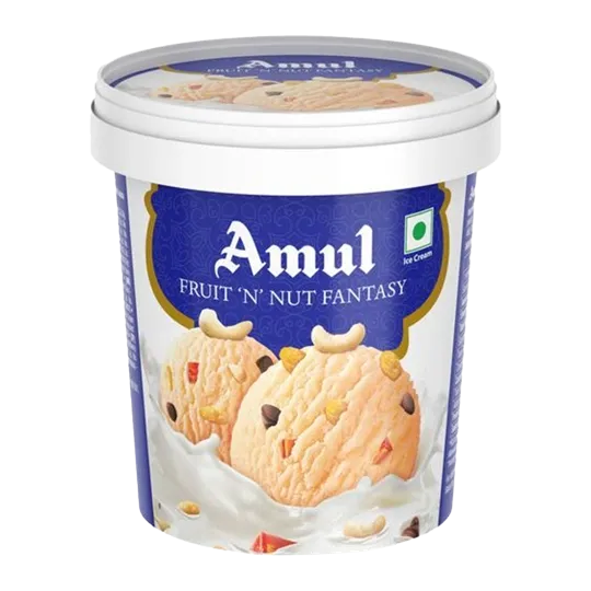 Amul Fruit N Nut Fantasy Ice Cream - 125 ml