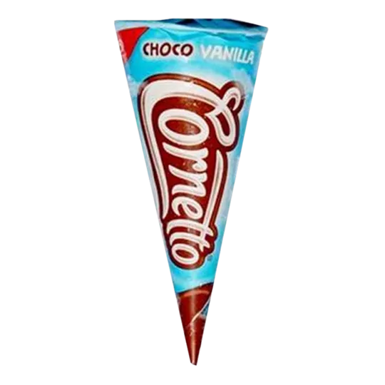 Kwality Walls Cornetto Choco Vanilla Ice Cream - 62g