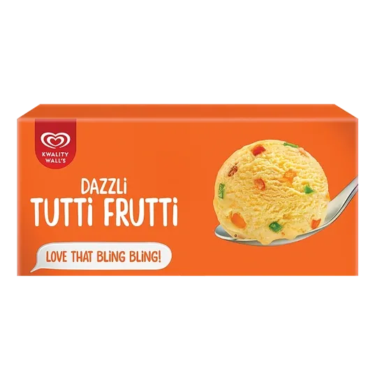 Kwality Walls Tutti Frutti Ice Cream - 700ml
