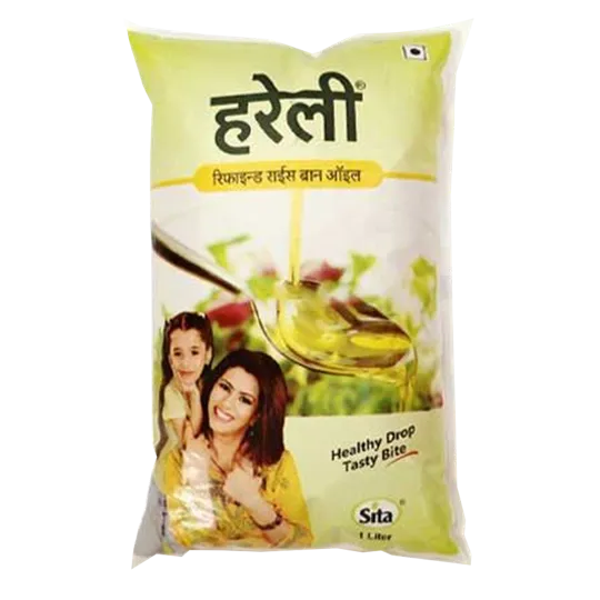 Hareli Refined Rice Bran Oil - 730g