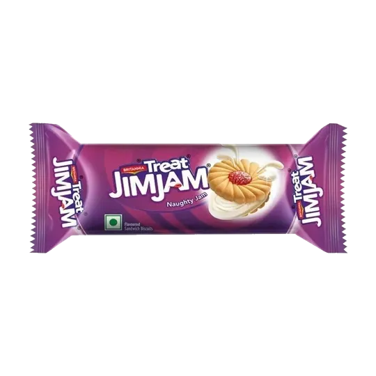 Britannia Jim Jam Naughty Jam Biscuit | 57g | Pack of 1