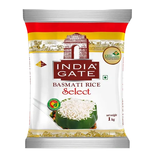 India Gate Basmati Rice Select 1 kg