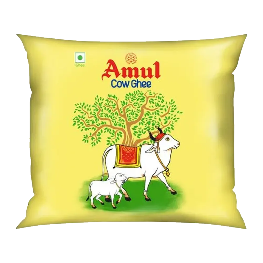 Amul Cow Ghee Refill Pack - 500ml