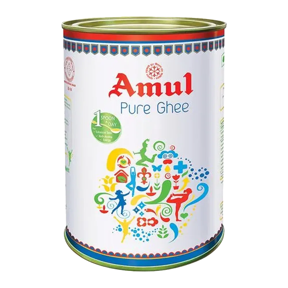 Amul Pure Ghee Tin - 1 Ltr