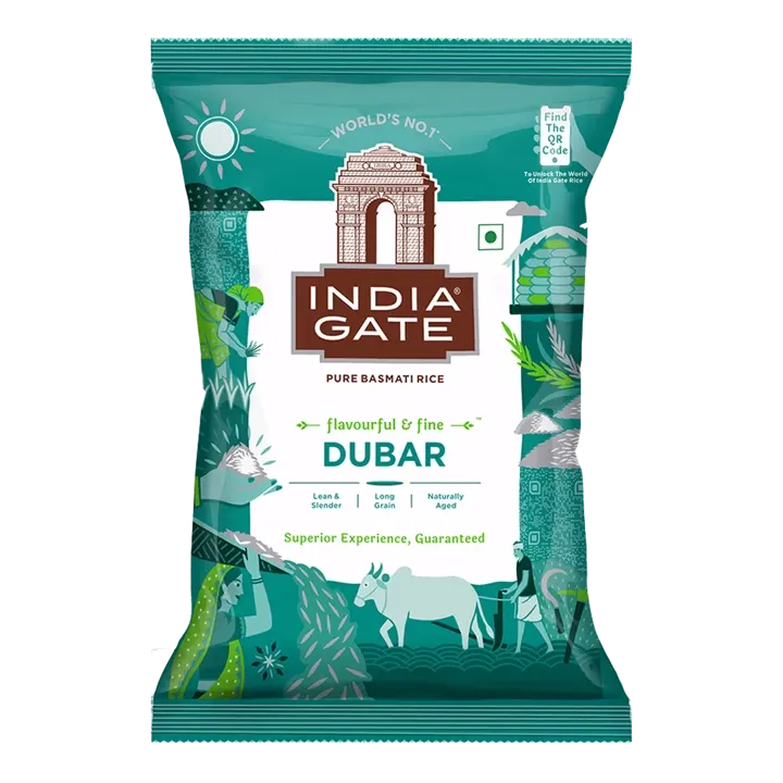 India Gate Dubar Basmati Rice 1 Kg