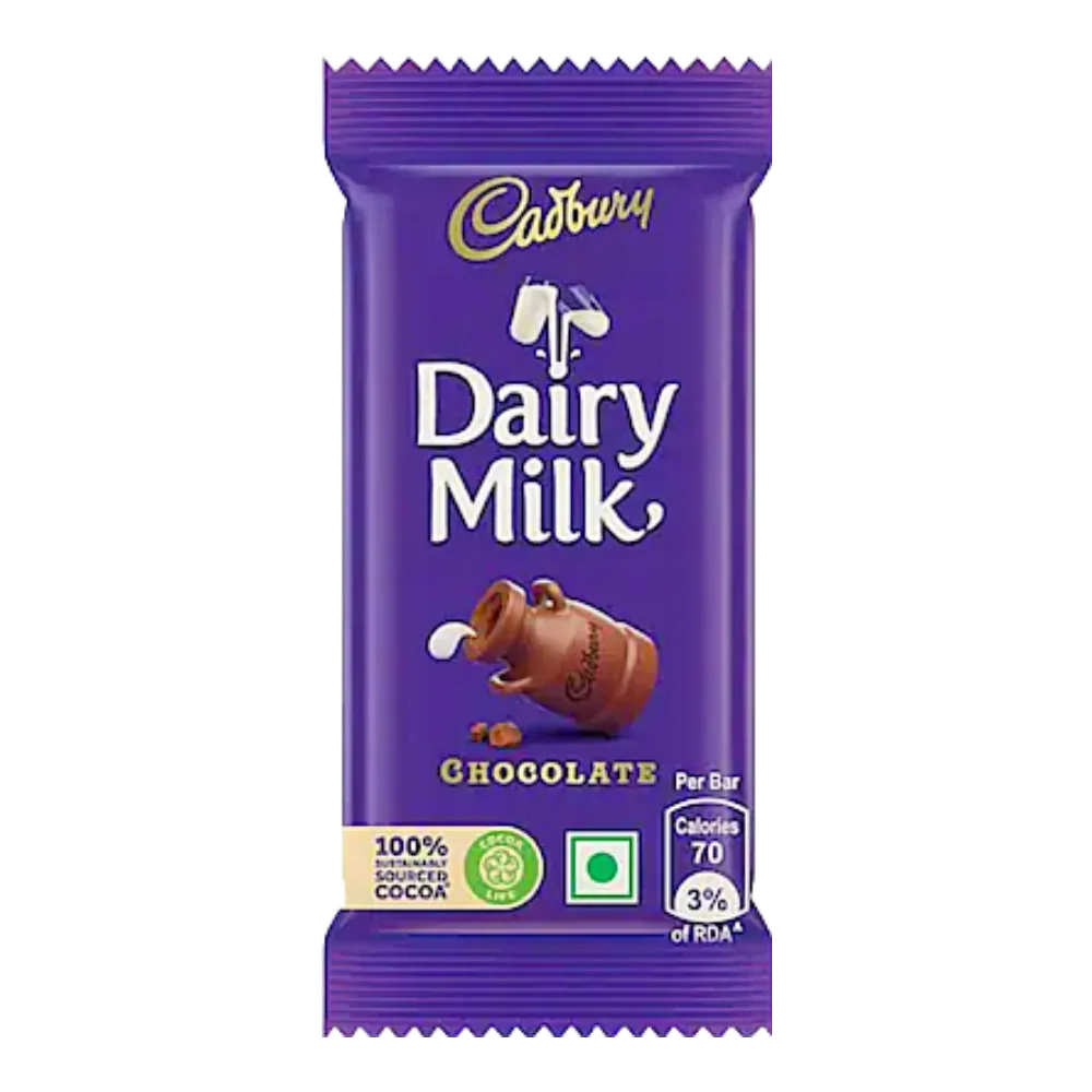 Cadbury Dairy Milk Chocolate Bar | 11g | Pack of 1