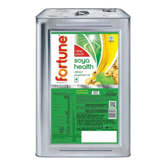Fortune Soya Health Soyabean Oil 15 ltr | Pack of 1