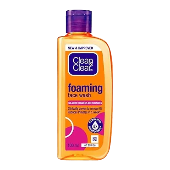 Clean & Clear Foaming Face Wash | 100ml | Pack of 1