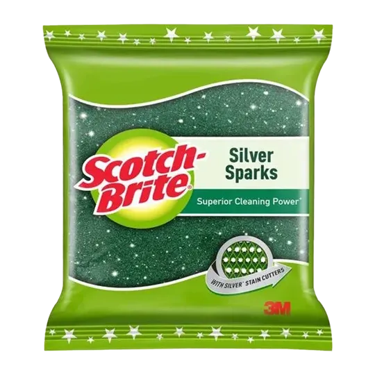 Scotch Brite Silver Sparks Scrub | Pack of 1