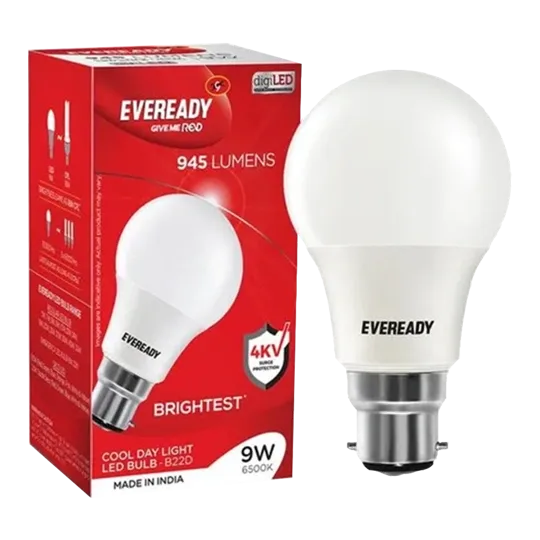 Eveready Brightest LED Bulb | 9W | Pack of 1