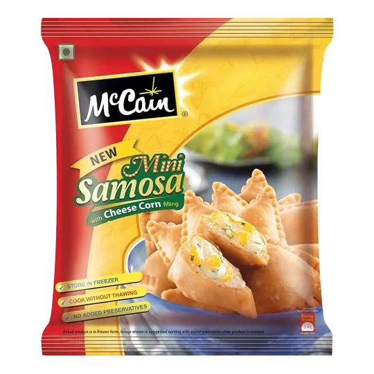 McCain Mini Samosa Cheese Corn 240g