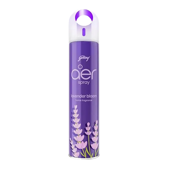 Godrej Aer Spray Lavender Bloom Room Freshener | 200ml | Pack of 1