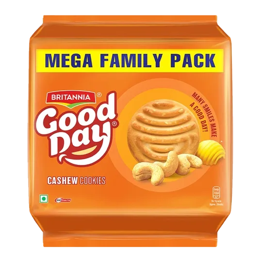 Britannia Good Day Cashew Cookies Family Pack | 827g | Pack of 1